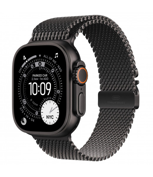 Apple Watch Ultra 3 - Titanium Milanese Loop Price in Sri Lanka