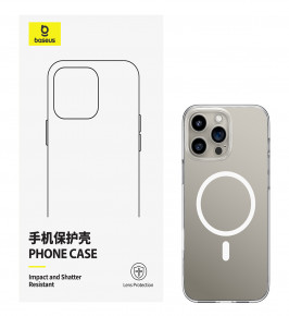 Buy Baseus Iphone 16 Pro max Crystal Series Magnetic Phone Case in Sri Lanka